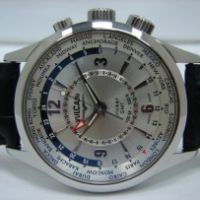 VULCAIN 窩路堅 AVIATOR GMT 響鈴 世界時間 男錶 機芯圖